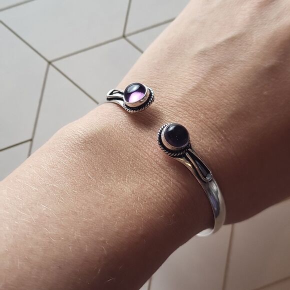 Vintage Amethyst Bracelet - Picture 1 of 3